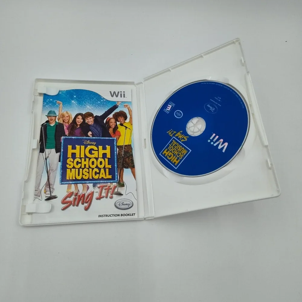 Wii High School Musical Sing It Nintendo Disney Video Game SEE PICS BB15.1GA868